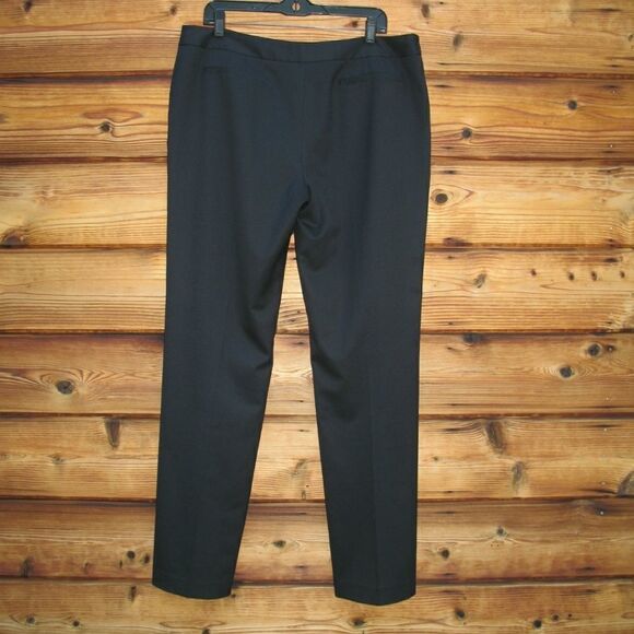Black Stretch Wool Dress Pants - Picture 6 of 8